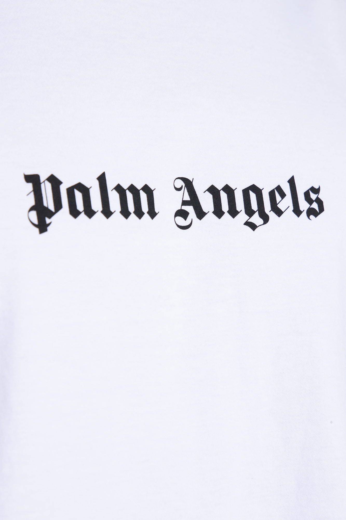 White T-shirt with logo Palm Angels - Vitkac Canada